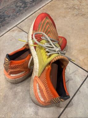 adidas Orange Yellow Athletic Sneakers